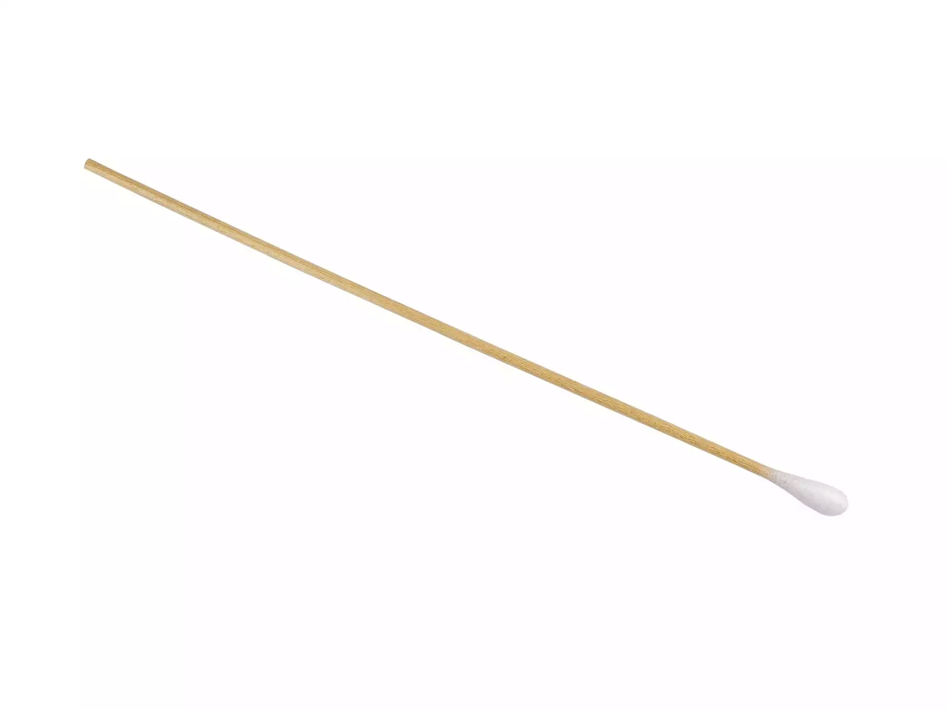 Зонд-тампон (дерево-хлопок), размер S, длина 15см, тампон 5*10мм, без пробирки, стерильный