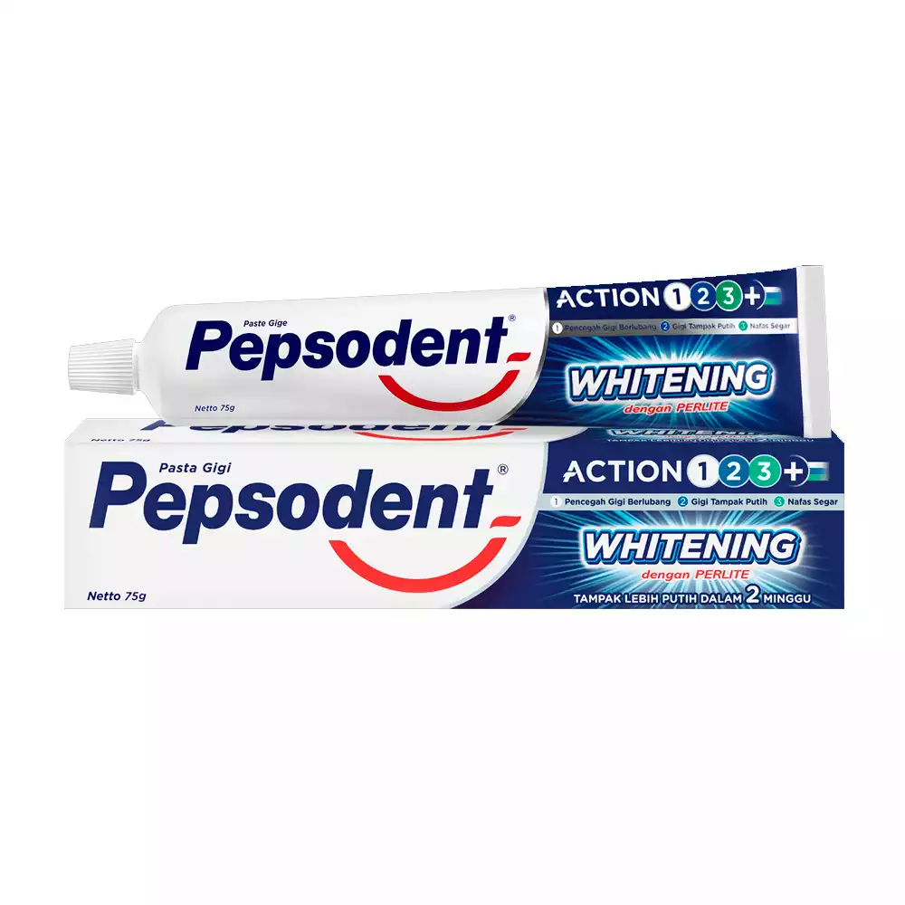 Паста зубная Pepsodent Whitening (Отбеливающая), 75гр