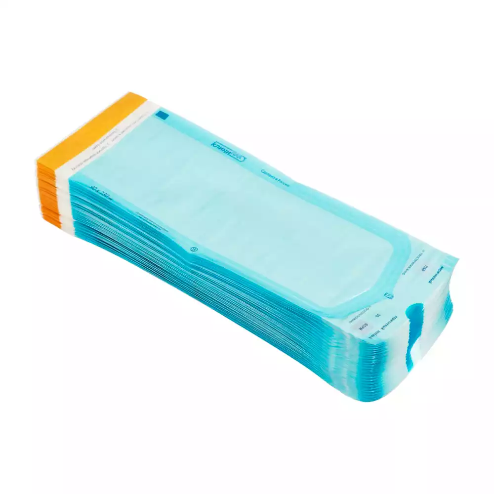 Пакет Клинипак, размер 200*390мм, комбинированный, самозапечатывающийся, упаковка 200шт