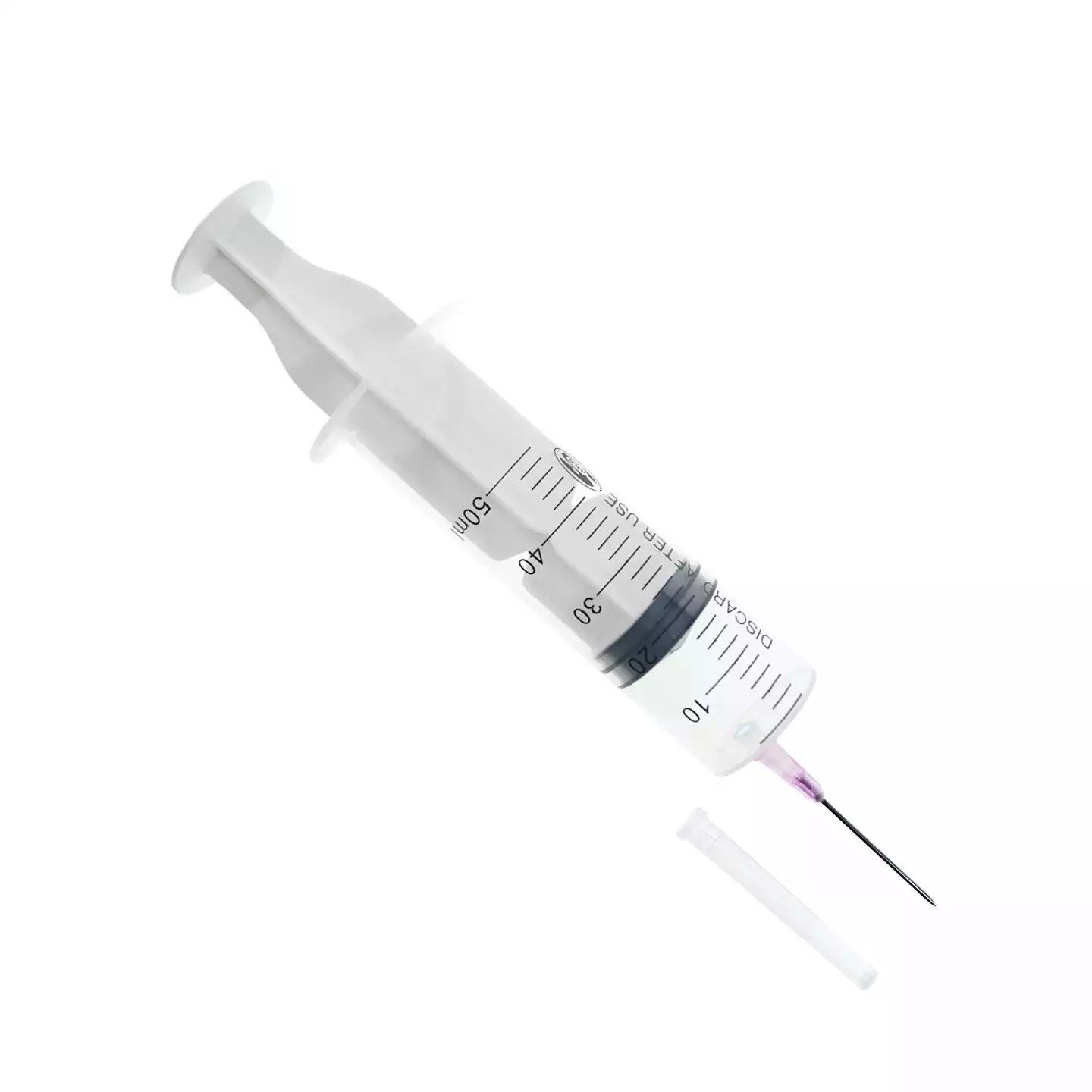 Шприц 50,0мл, с надетой иглой 18G (1,20х40мм), 3-х компонентный, стерильный