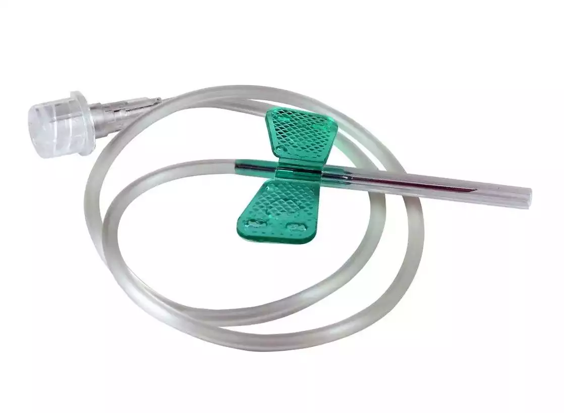 Игла-бабочка KD-FLY 21G (0,8 x 19 мм) соединение Luer-lock (Луер Лок) стерильная