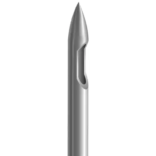 Игла спинальная Pencil Point 22G (0,7*120мм), с проводником, стерильная, черная